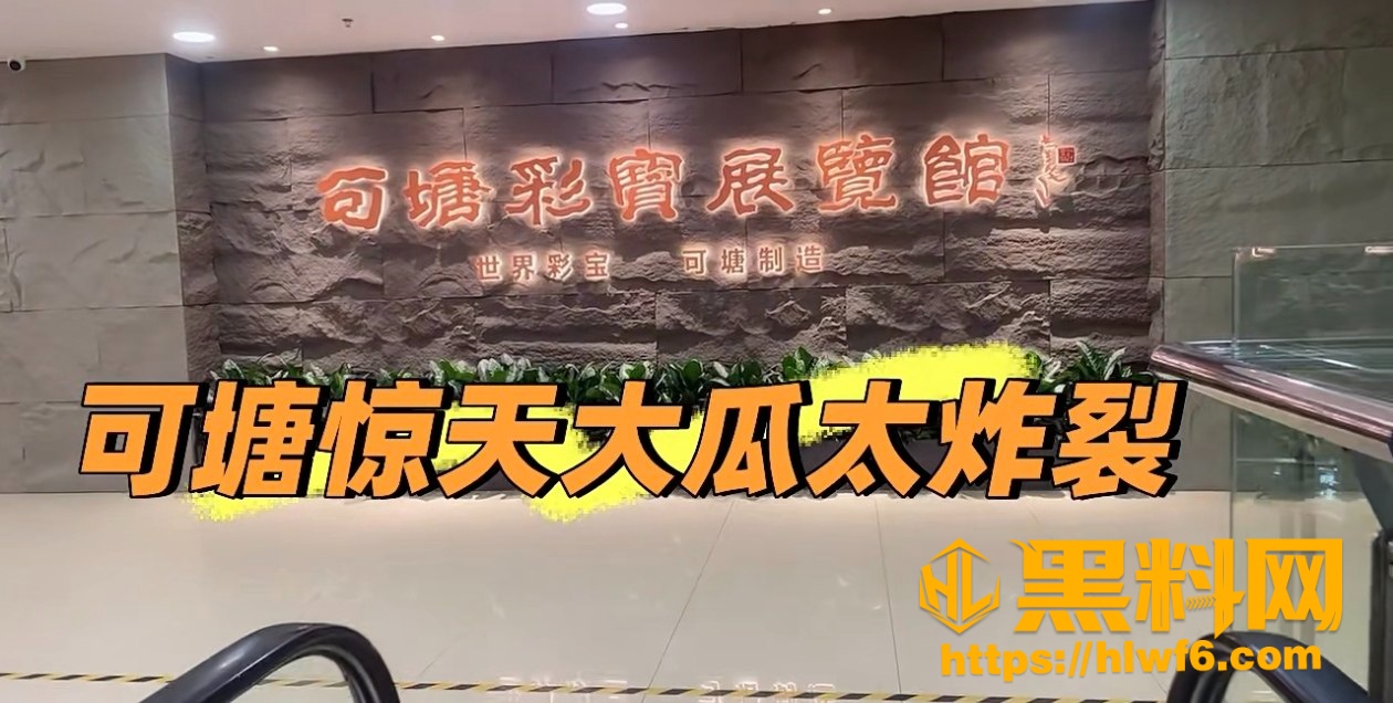 可塘珠宝城女老板翻车全过程 5