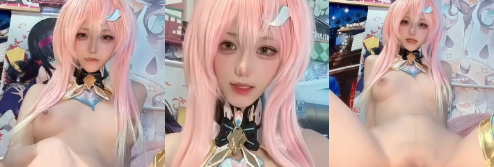 推特白虎福利姬 废柴少女家里蹲Moreloveai cos鸣潮 爱弥斯 脸穴同框自慰视频流出