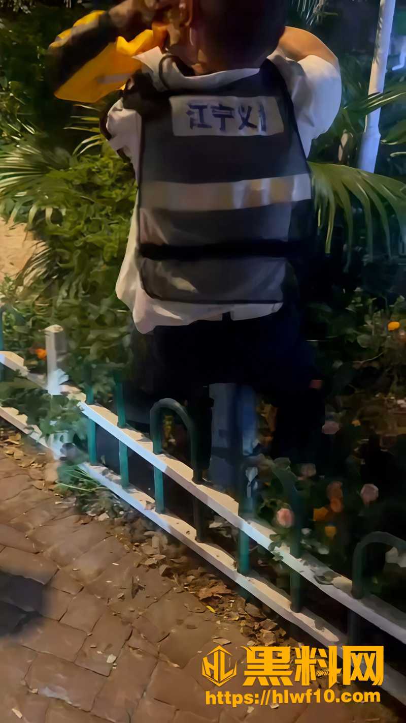 小区外卖员保安打架实录2