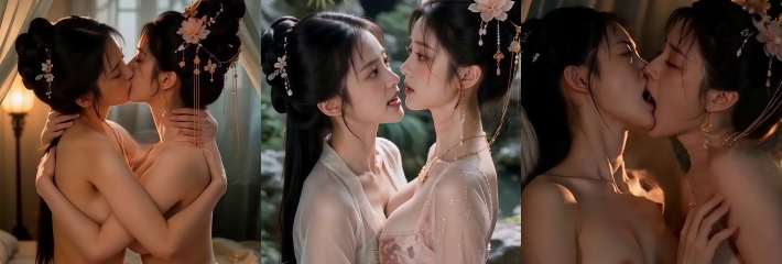 AI成人短剧 新剧首播《一寸金莲》第1集 微跛嫡女 沈清晏 被旧奴买回 舌吻揉乳上演百合大戏