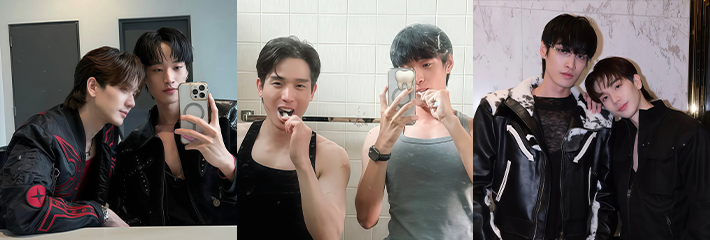 泰国BL男主 吉查功甘诺通 手滑发床照秒删 被曝光与长发女生私密生活黑料 其连夜发文回应并道歉！