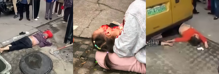 江苏南通街头 惊现悲惨车祸 39岁司机因操作不当 导致1人当场死亡4人受伤 崔某现已被控制