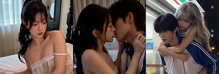 AI成人短剧《妹妹的日常》第17-18集 校花妹妹医院帮玩眼镜男验尿 酒店主动献身与哥哥猛干！
