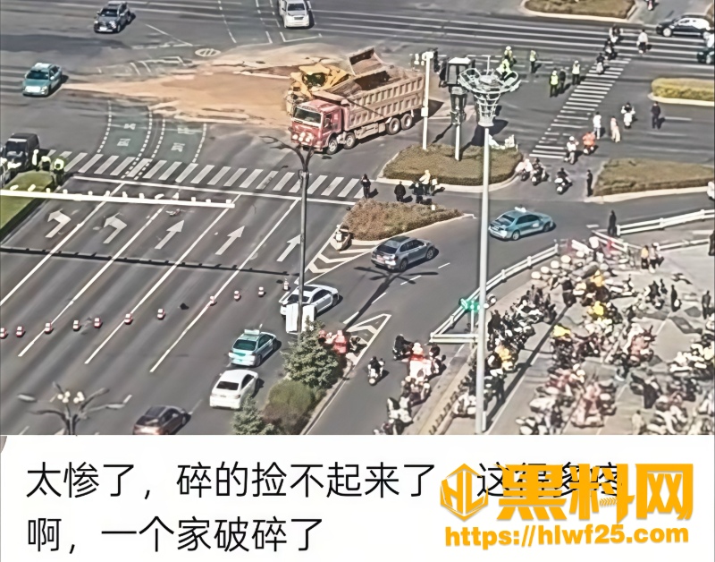内蒙古赤峰松山万达货车侧翻事故2