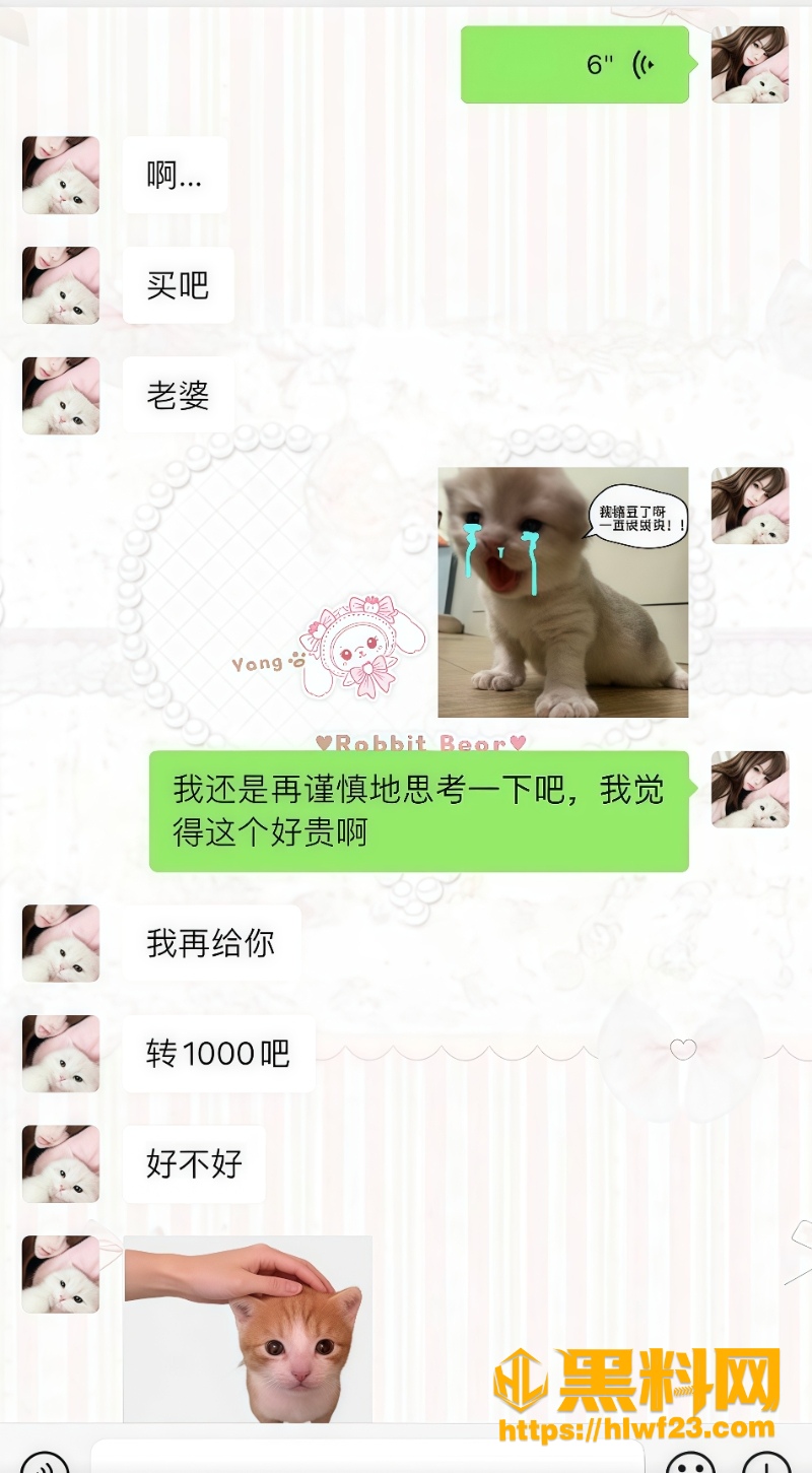 天使羊宝男友出轨亲密聊天曝光 5