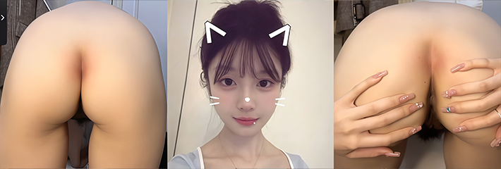 抖音清纯博主 壹百万 大尺度1V1裸聊定制 蜜桃臀掰穴怼屏实在诱人