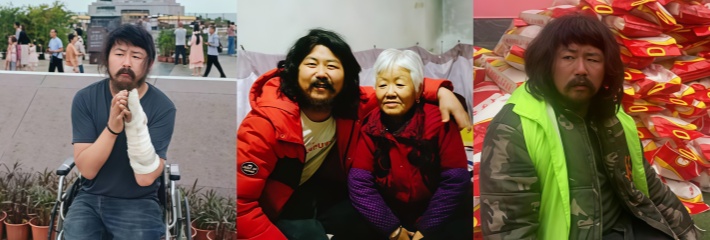 黑料正能量 跪着的巨人 胡雷 身患残疾拾荒为生 倾尽百万资助贫困学子