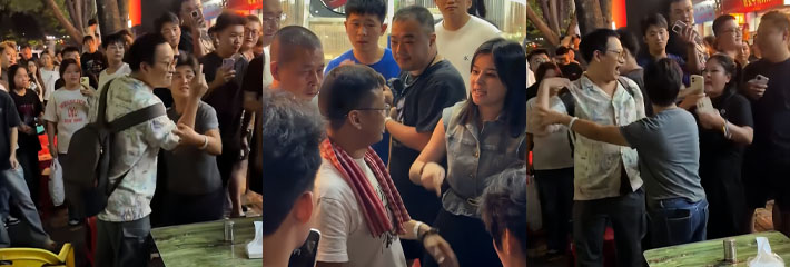 汕头知名网红粿条店大瓜 老板搬迁门店后 原址新开门店引发竞争 两家商业拉扯引大量路人围观